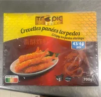 Crevettes panees torpedo