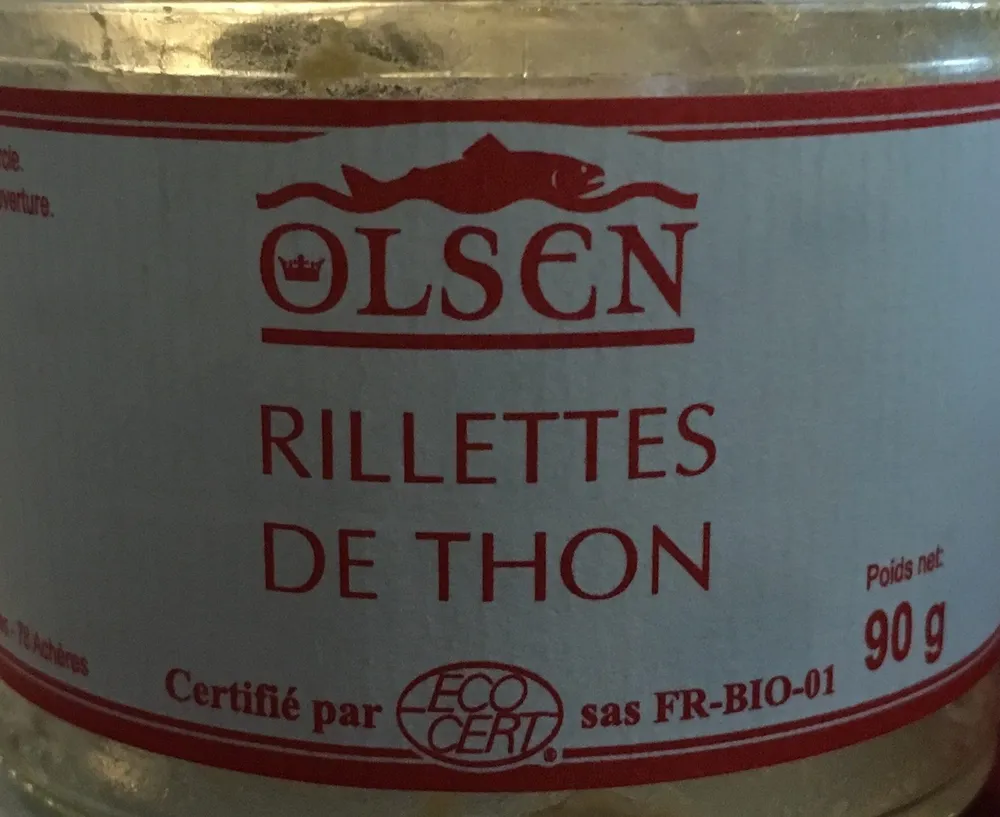 Rillette de thon