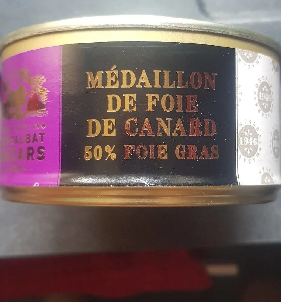 Medaillon de foie de canard