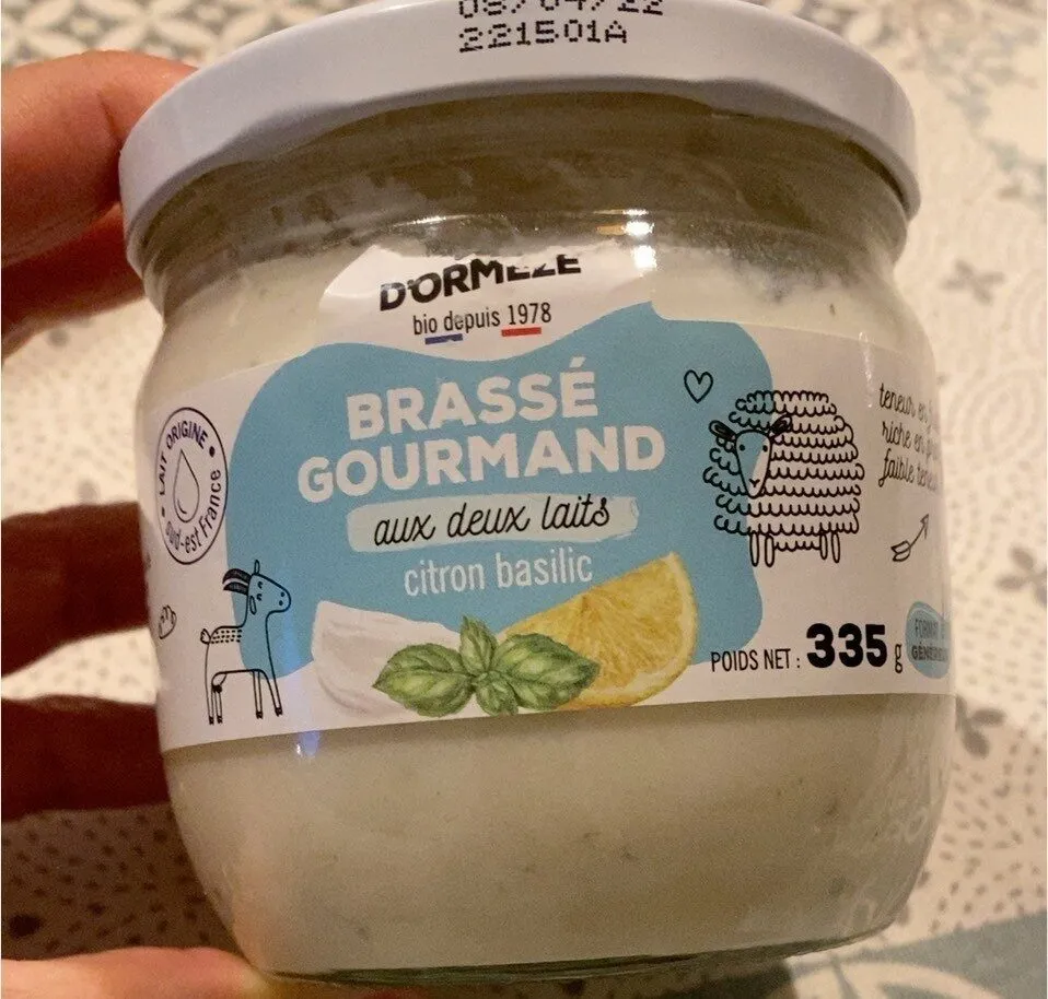 Brassé gourmand aux deux laits