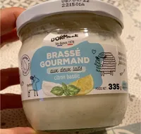 Brassé gourmand aux deux laits