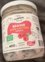 Brassé sans lactose framboise