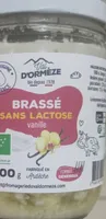 Brassé sans lactose vanille