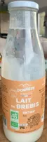 Lait de brebis entier bio