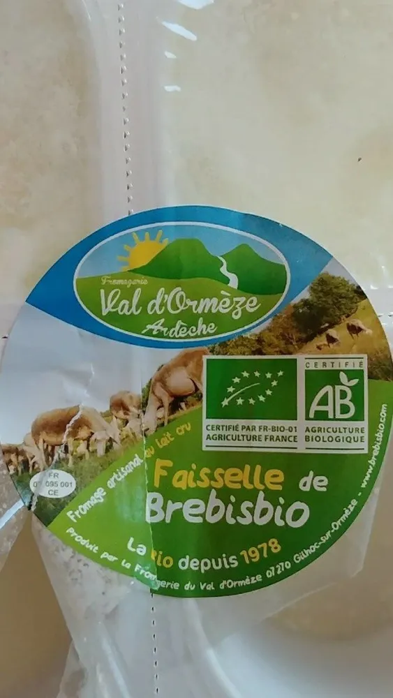 Faisselle De Brebis bio