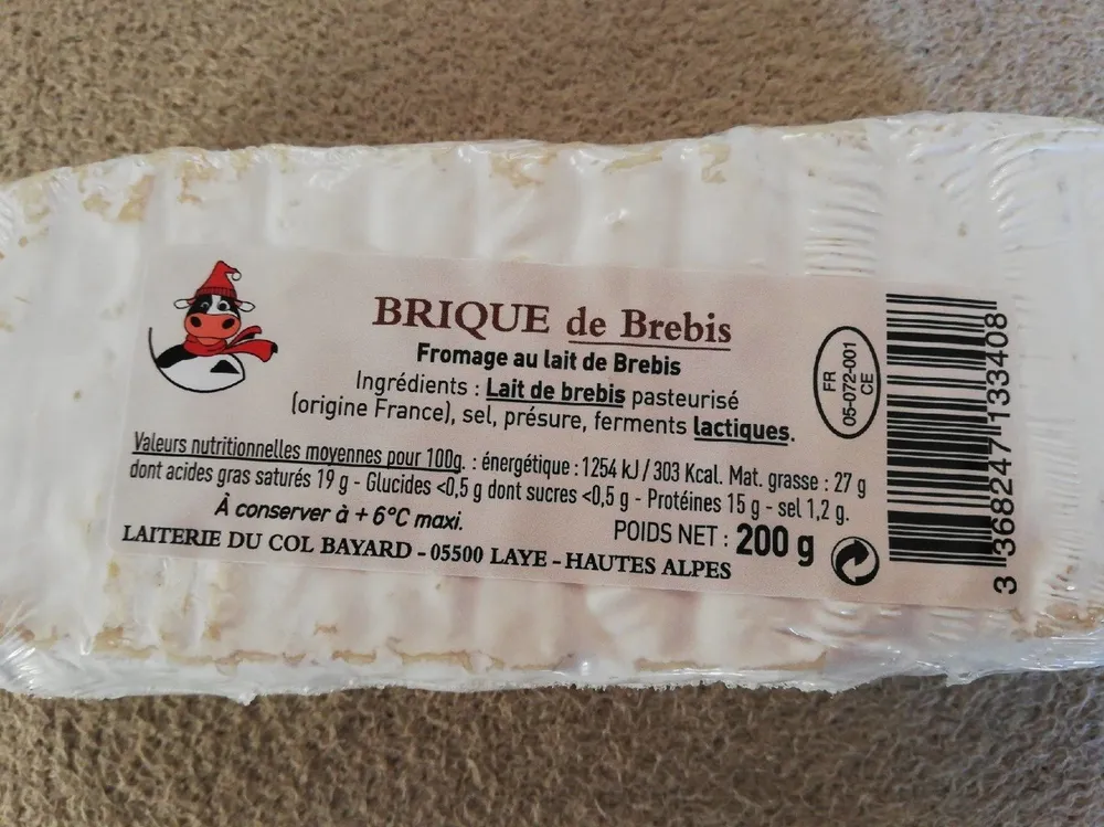 Brique de brebis