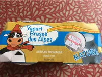 Yaourt brassé des Alpes