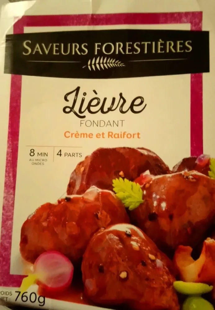 Lièvre fondant crème et raifort