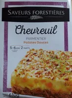Chevreuil Parmentier patates douces