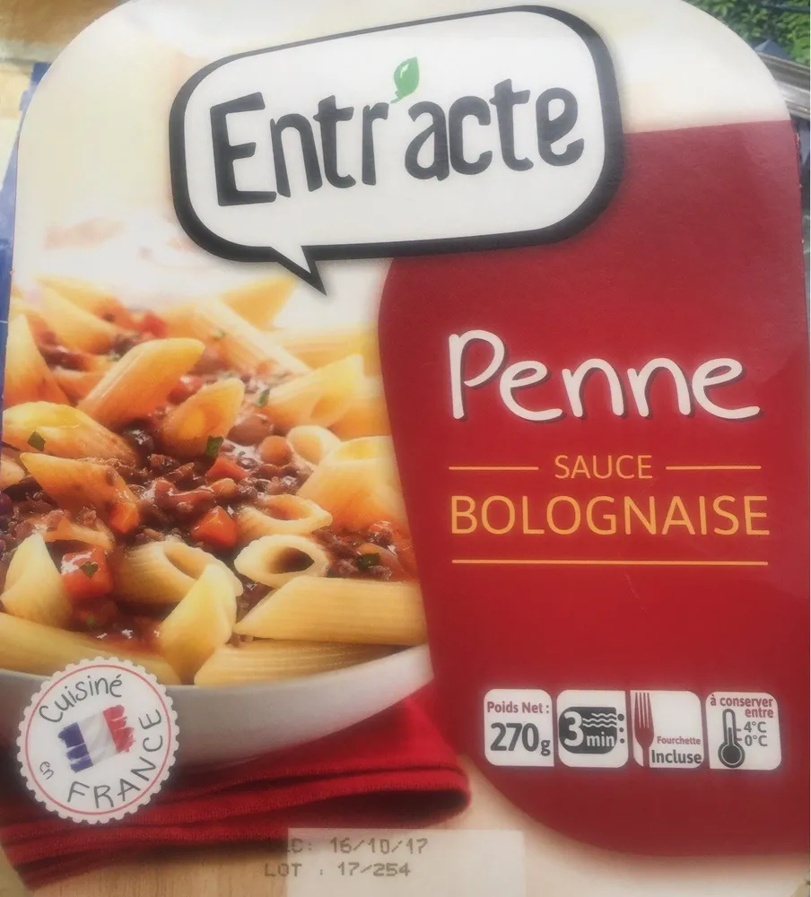 Penne Sauce Bolognaise