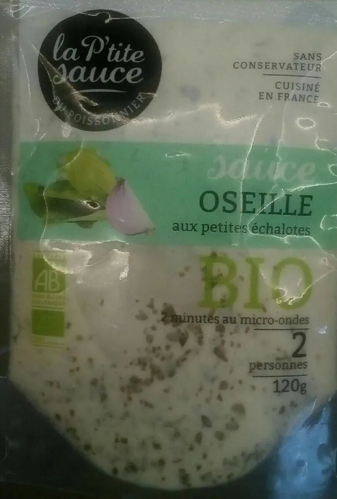Sauce oseille aux petites echalottes