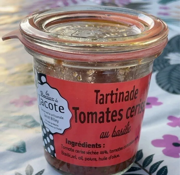 Tartinade tomates cerise au basilic