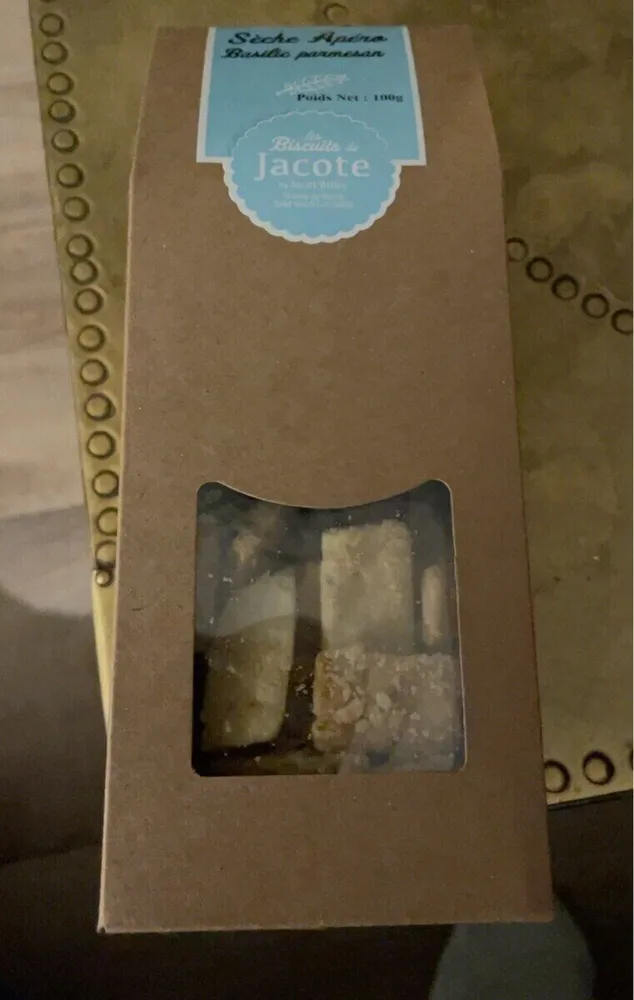 Sèche apéro basilic parmesan