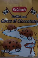 Frollini con gocce di cioccolato