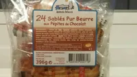 Sablés pur beurre aux pépites de chocolat