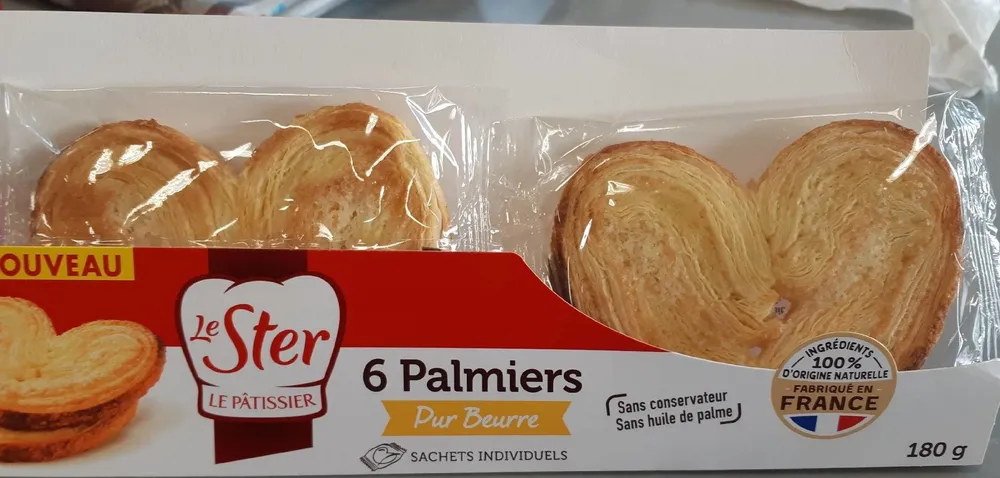 Palmiers pur beurre