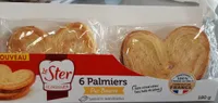 Palmiers pur beurre