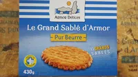 Blister De 13 Sablés Patissiers Enveloppés Le Sablé D'armor