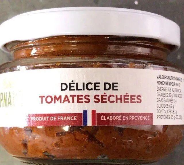 Délice de tomates séchées
