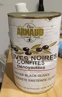 Olives noires confites