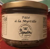 Paté à la myrtille