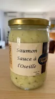Saumon sauce a l’oseille