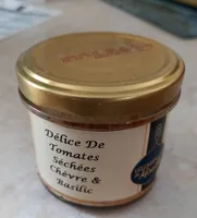 Délices de tomates séchées Chèvre et Basilic