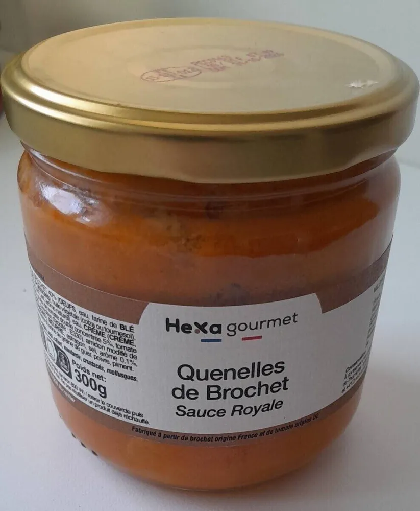Quenelles de brochet  sauce royale