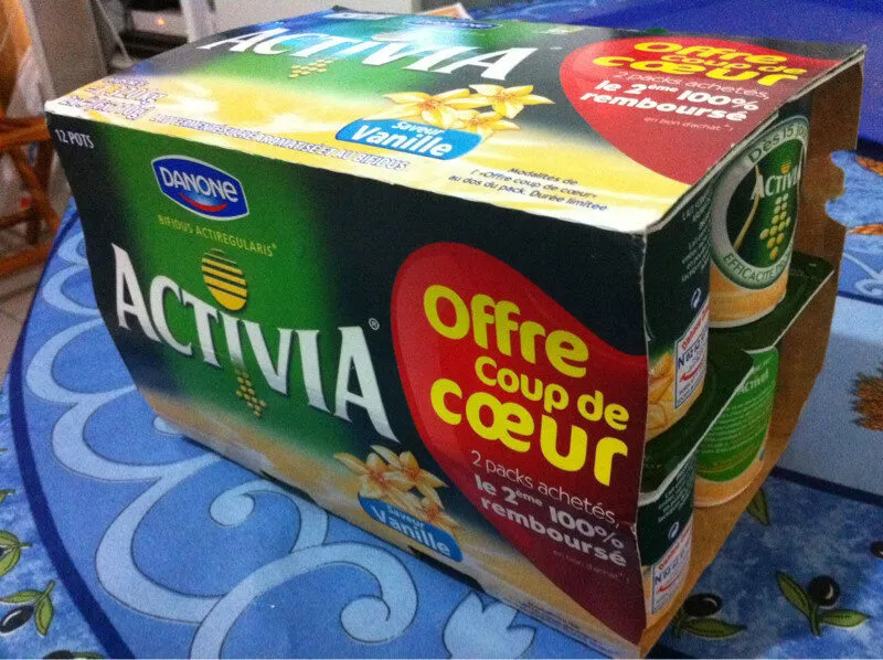 Activia Saveur Vanille Et Au Bifidus