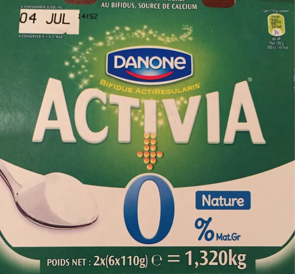 Activia Nature 12x110g