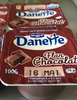 Danette flan chocolat
