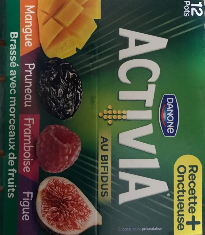 Activia au bifidus brassé aux morceaux de fruits