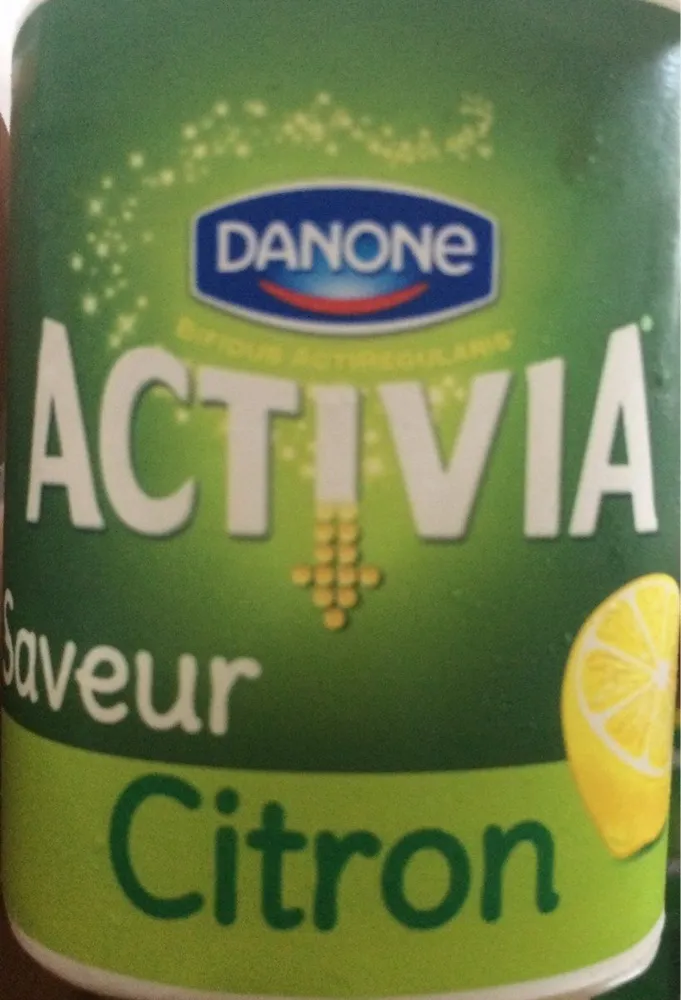 Activia saveur citron