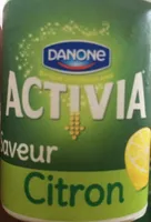 Activia saveur citron