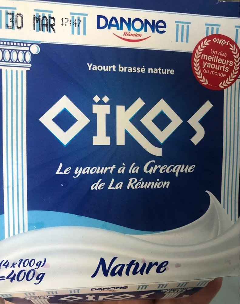 Oïkos yaourt a la grecque
