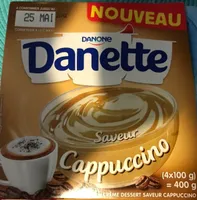 Danette saveur Cappuccino