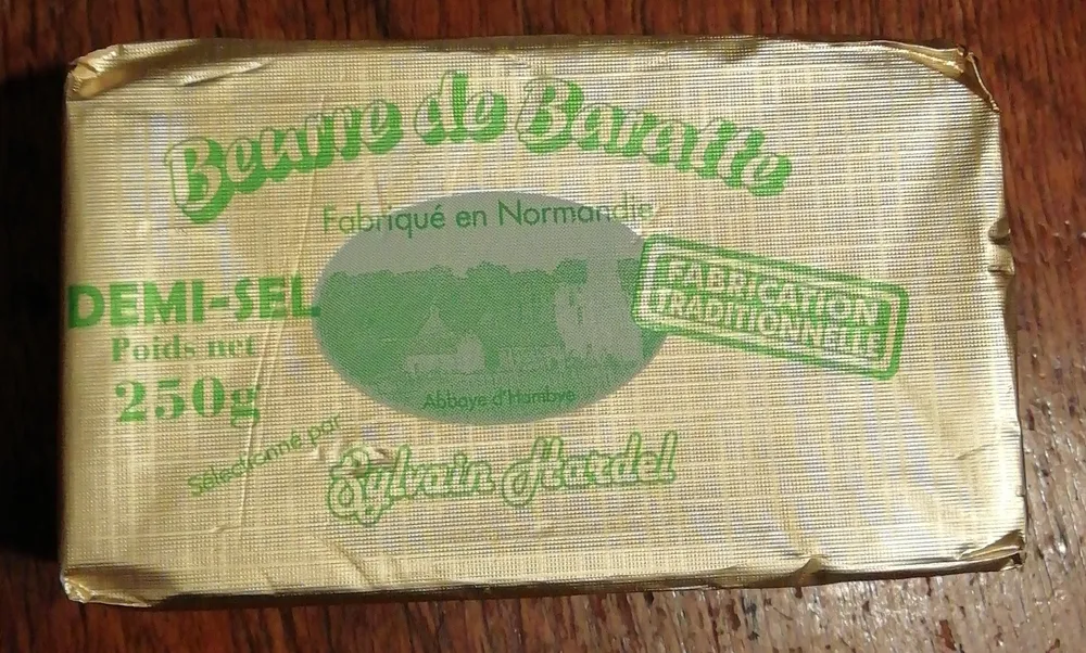 Beurre de baratte demi-sel