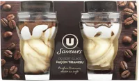 Coupes glacées verre Tiramisu - 2 x 90g