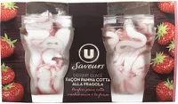 Coupes glacées verre Panna Cotta - 2 x 90g