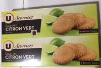 Galettes citron vert