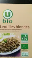 Lentilles blondes, paquet de 500g