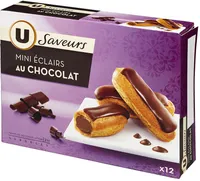 Mini éclairs au chocolat