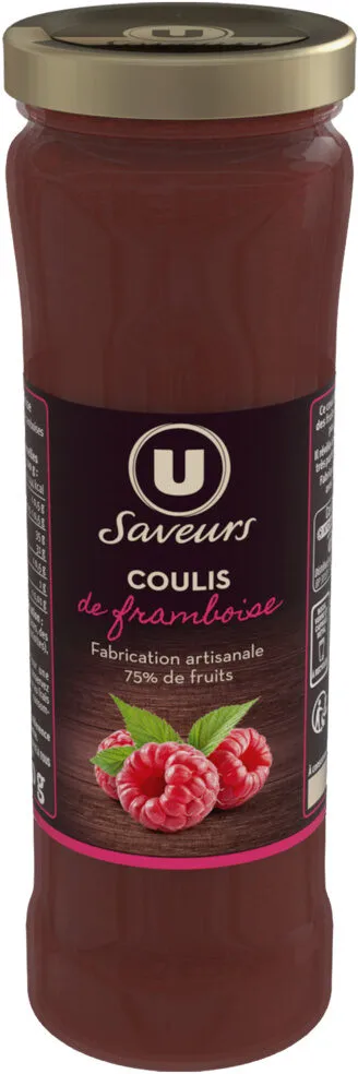 Coulis de framboises pot de 220g
