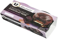 Croustillant au chocolat noir et coeur amandes noisettes, 2x80g