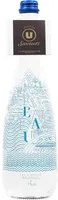 Eau minérale plate festive