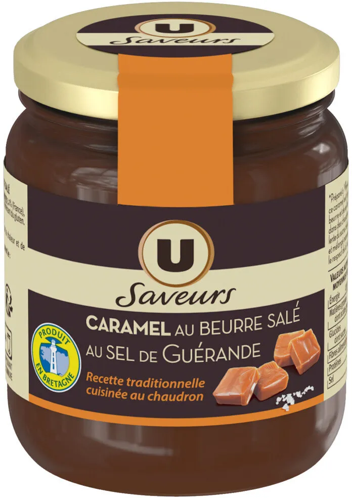 Caramel au beurre salé au sel de Guérande , 220g