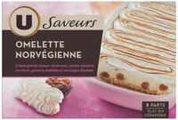 Omelette Norvégienne plat en céramique Saveurs