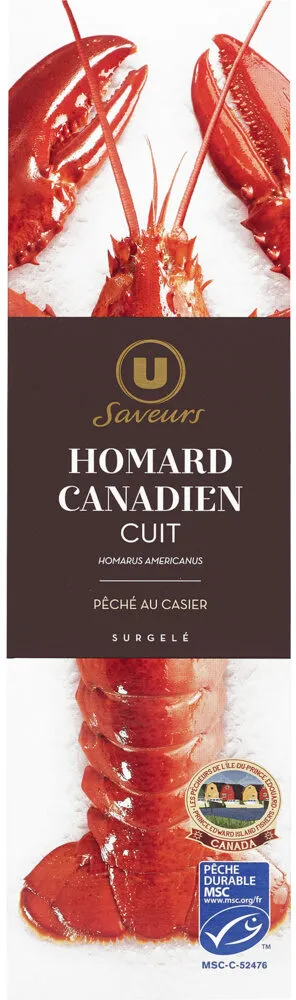 Homard Canadien cuit MSC - 350g