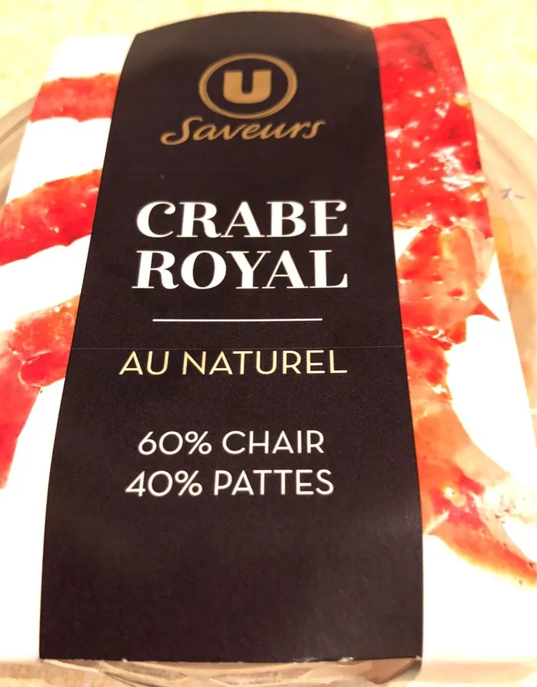 Saveur Crabe royal