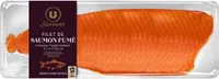 Filet de saumon fumé à la ficelle prétranché, 700g